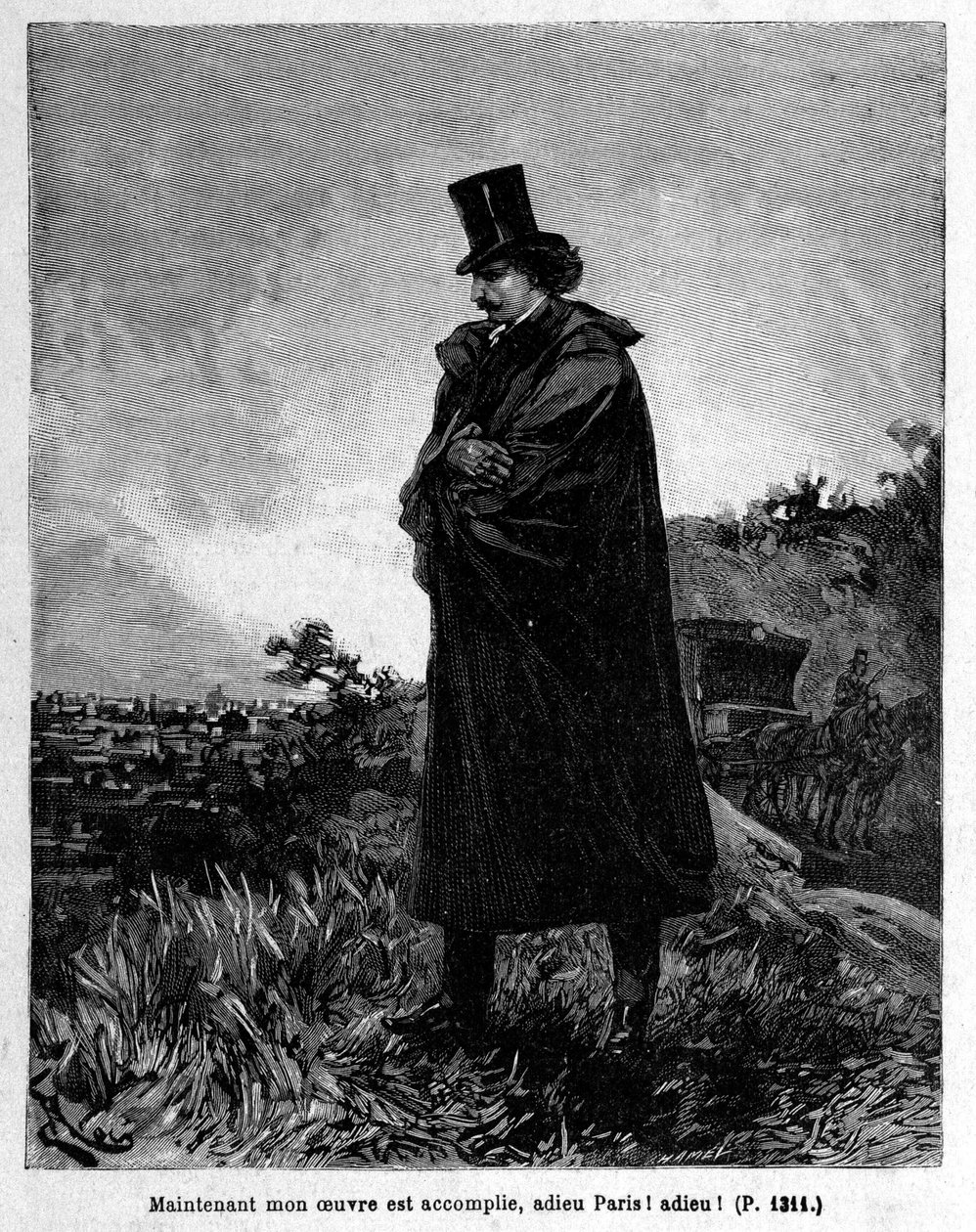 Edmond Dantes, Monte-Cristo Kontu Paris