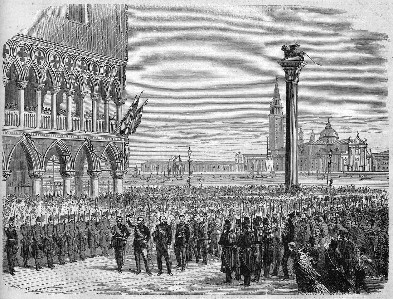İtalya Kralı Victor Emmanuel II (Victor Emmanuel) (Vittorio Emanuele) Venedik