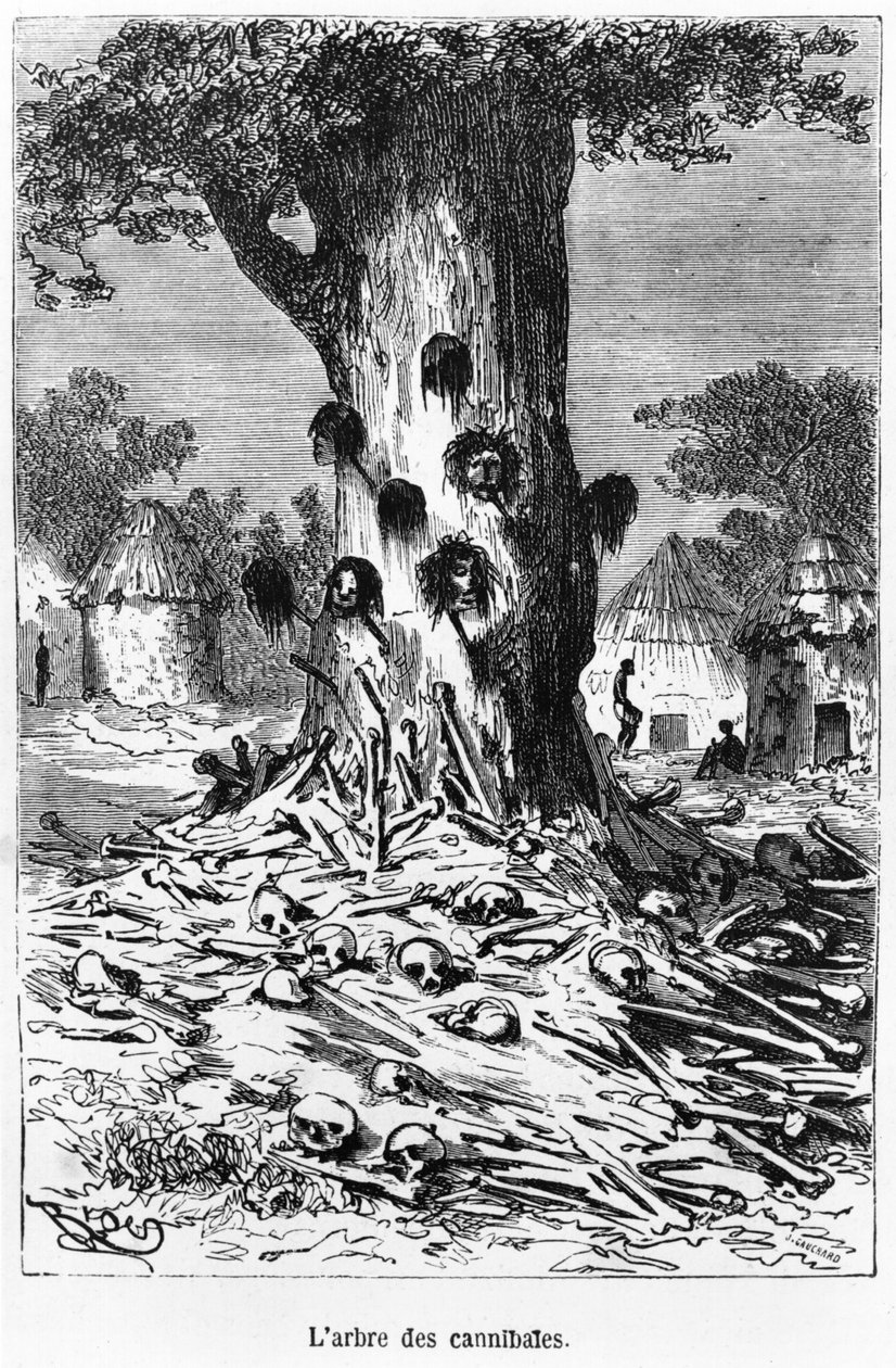 Yamyam Ağacı, Jules Verne (1828-1905) tarafından 