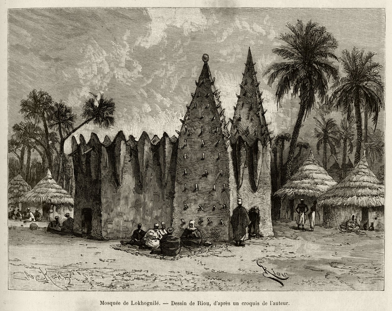 Lokhognile Camii (Gine Körfezi). Kaptan Louis Gustave Binger