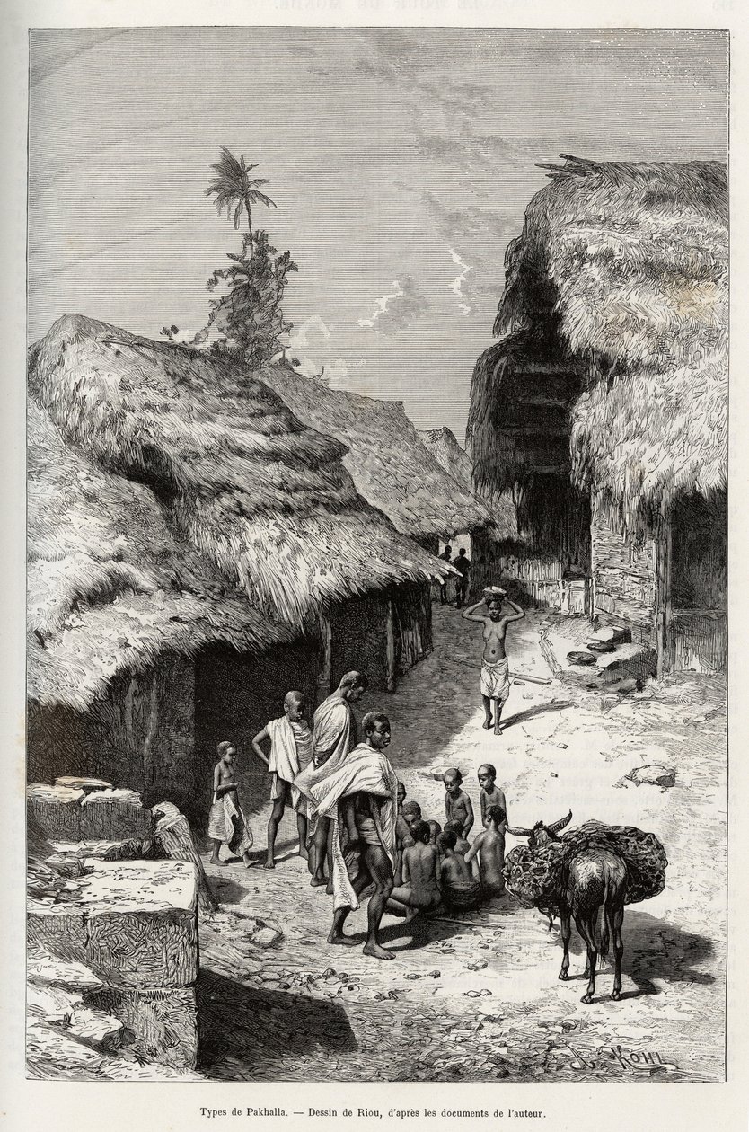 Pakhala Türleri (Fildişi Sahili). Kaptan Louis Gustave Binger