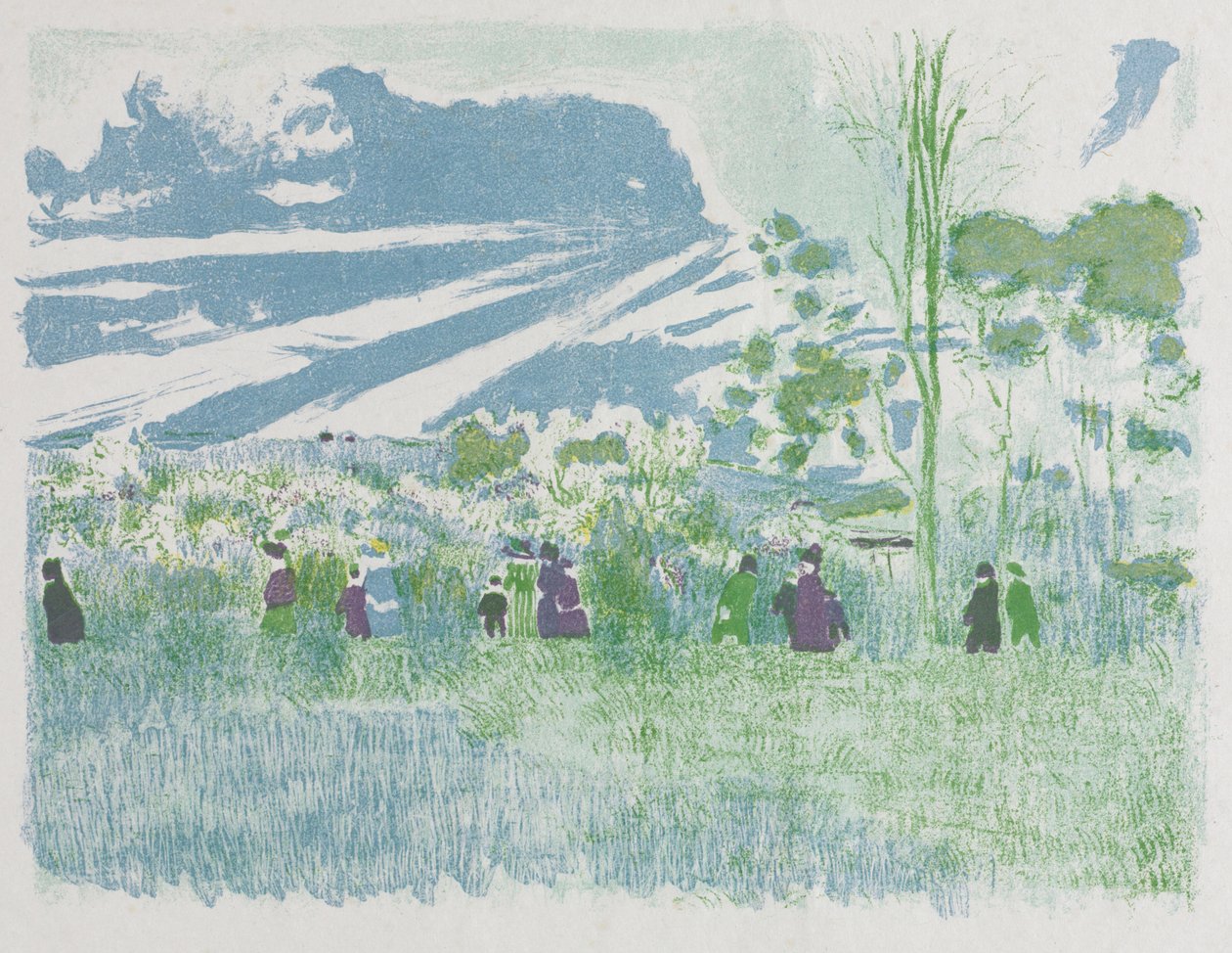 Tarlalarda by Edouard Vuillard
