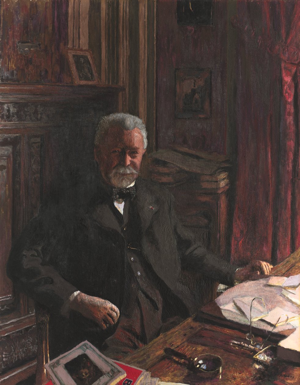 Andre Benac by Edouard Vuillard