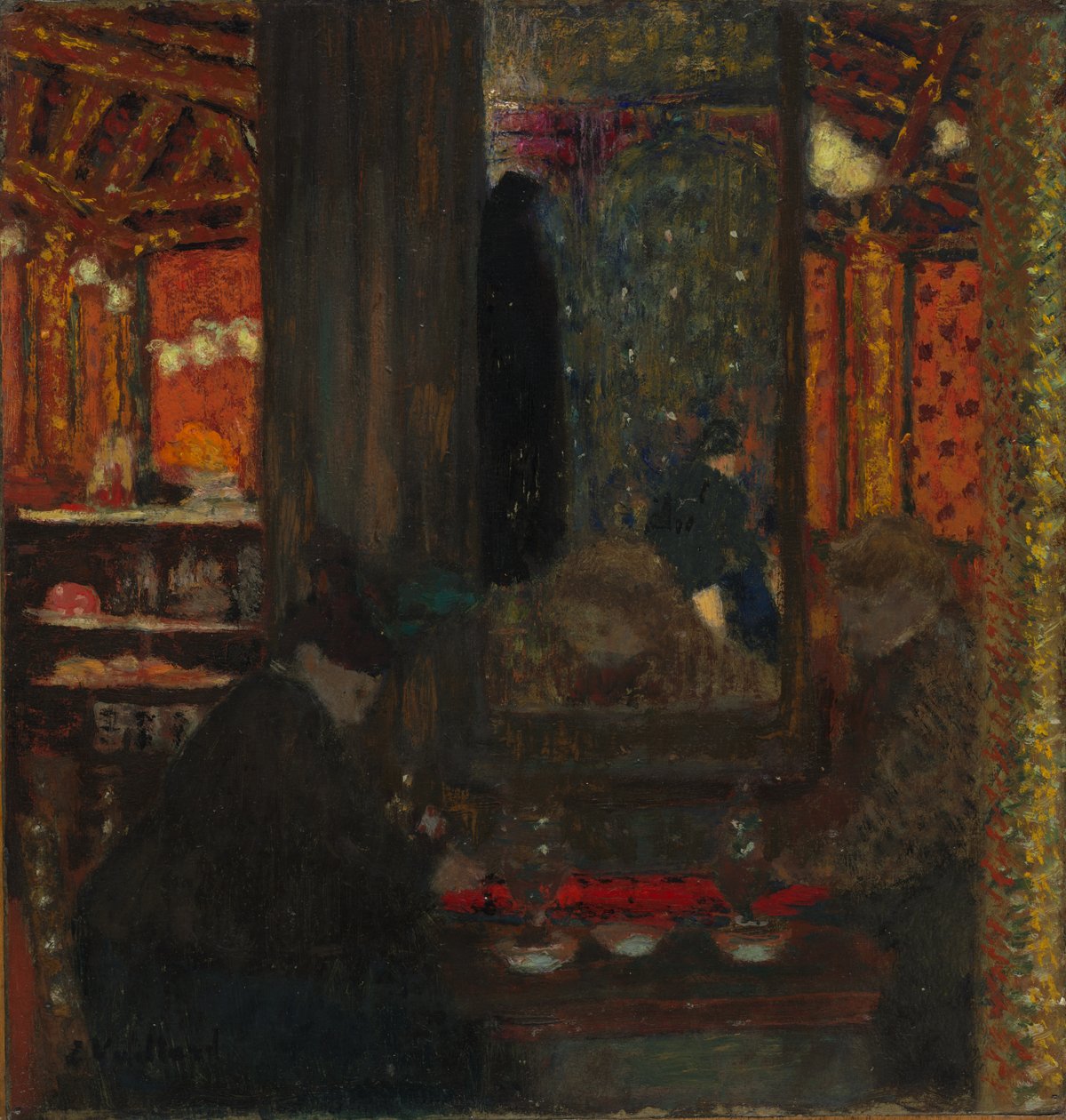 Kafede by Edouard Vuillard