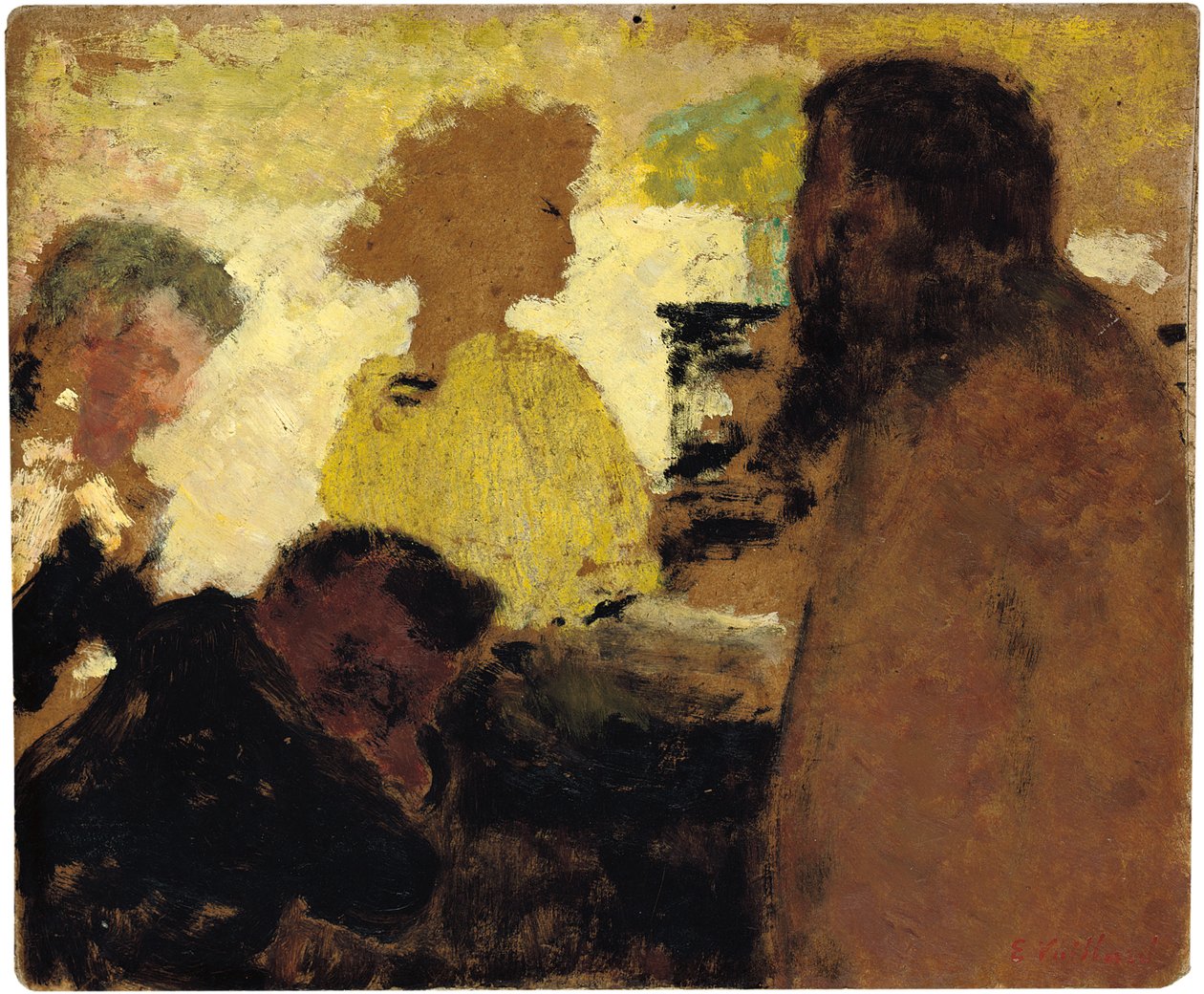 Piyanoda, c.1896 by Edouard Vuillard
