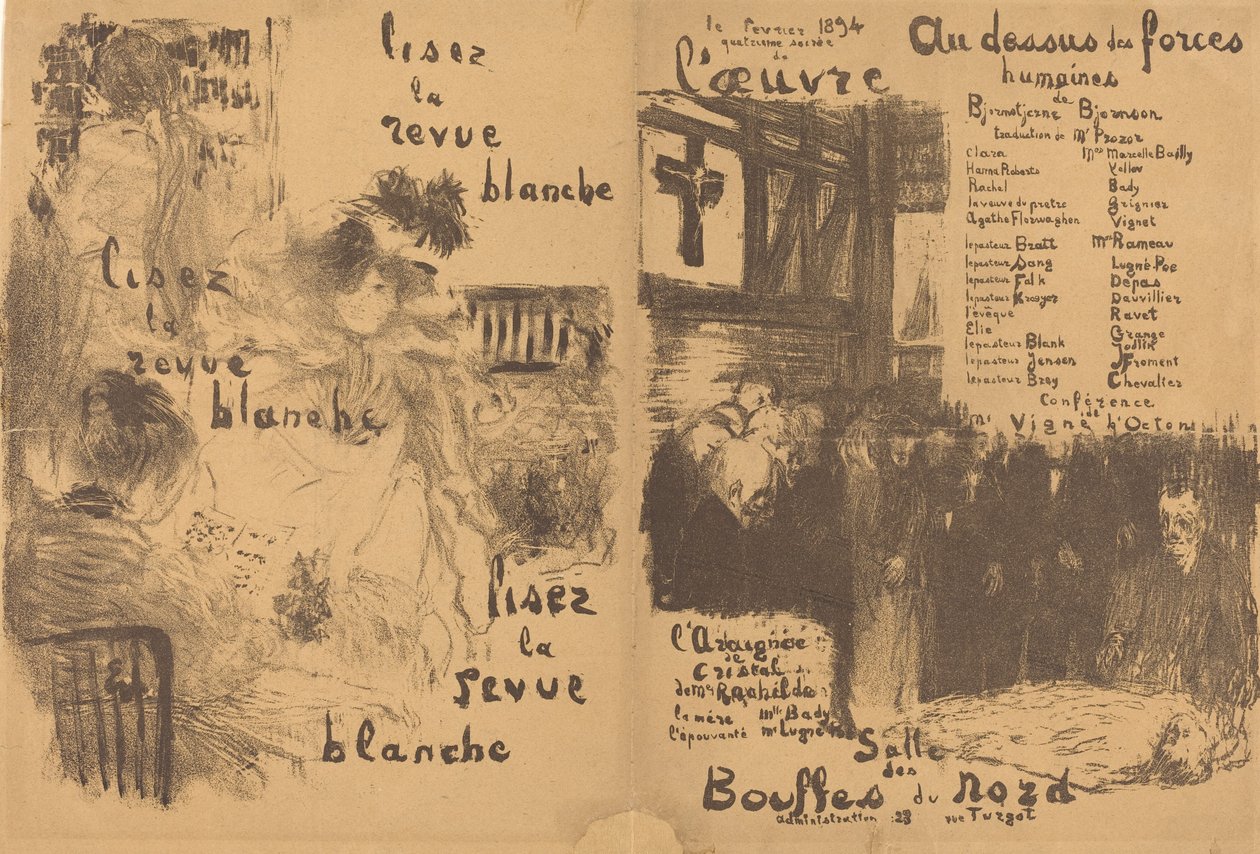 İnsan kuvvetlerinin üstünde; Kristal Örümcek by Edouard Vuillard