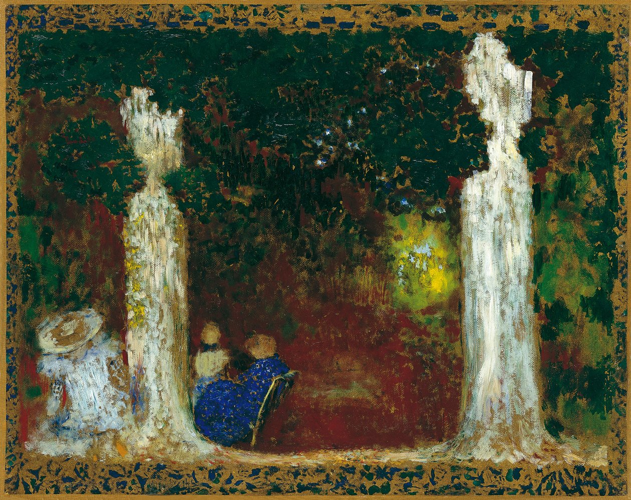 Ağaçların Altında, 1897-1898 by Edouard Vuillard