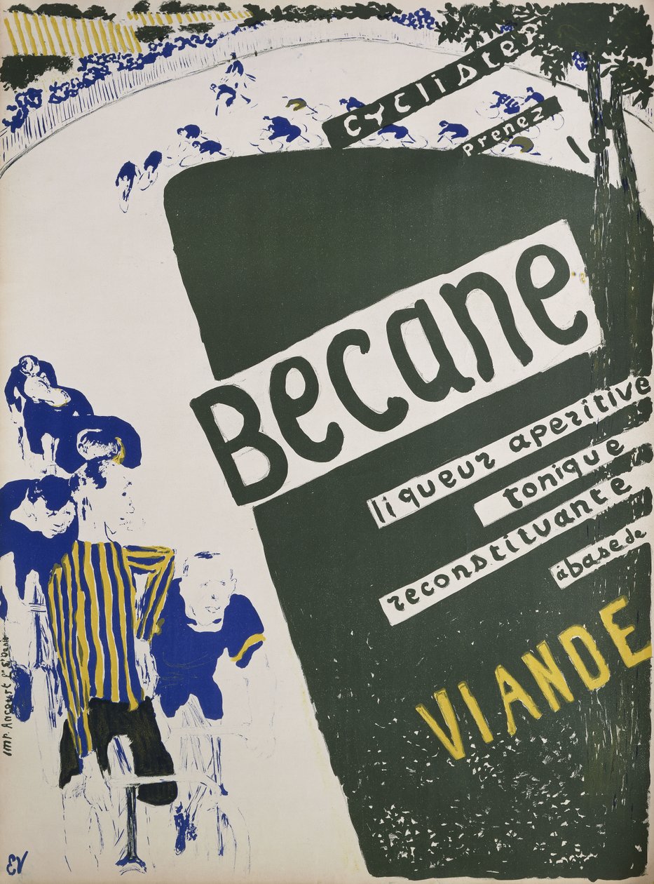Bisiklet; Becane, c.1894 by Edouard Vuillard