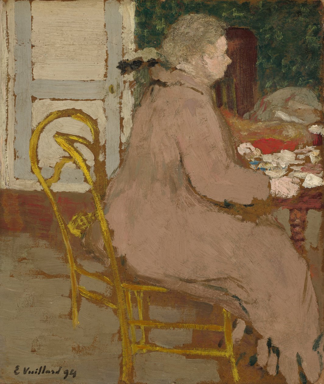 Kahvaltı, 1894. by Edouard Vuillard
