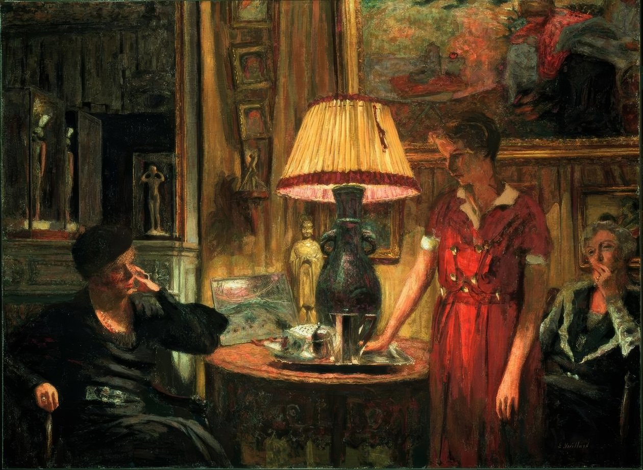 Ziyaret by Edouard Vuillard