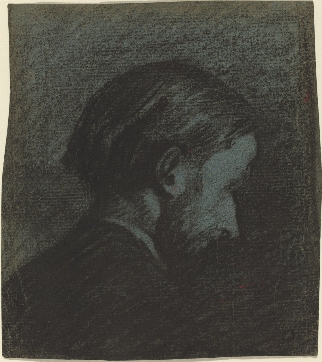 Sakallı Bir Adamın Başı by Edouard Vuillard
