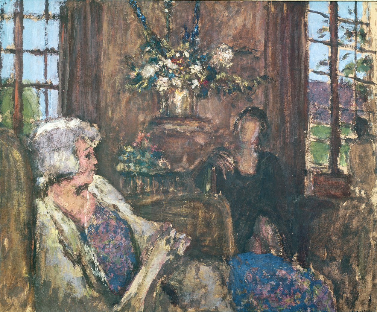 İç (guaj) by Edouard Vuillard