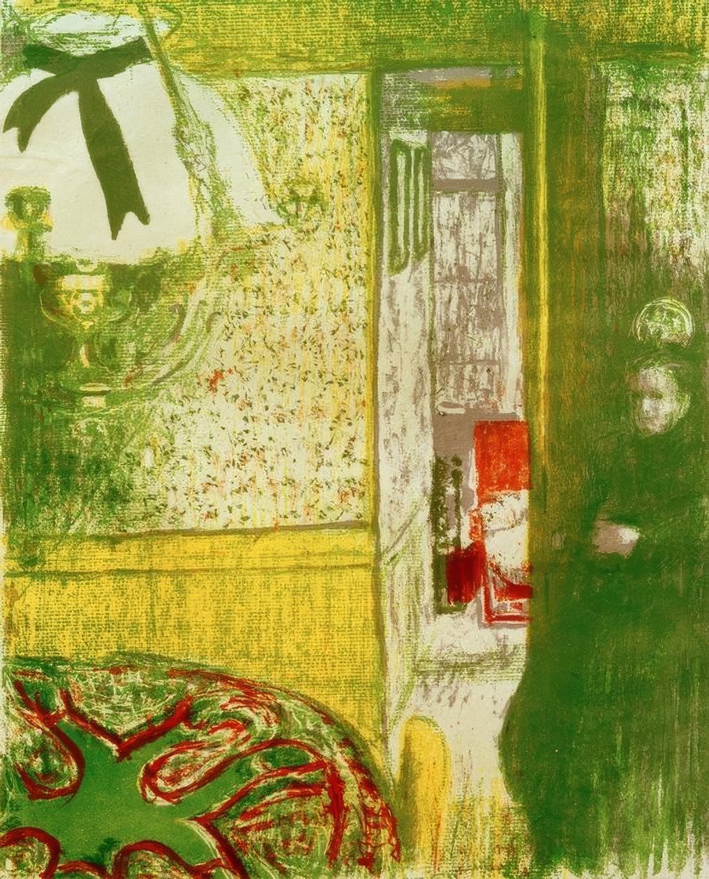 Süspansiyonun iç kısmı by Edouard Vuillard