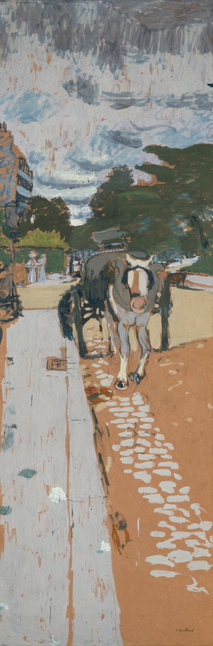 Sulama Arabası by Edouard Vuillard