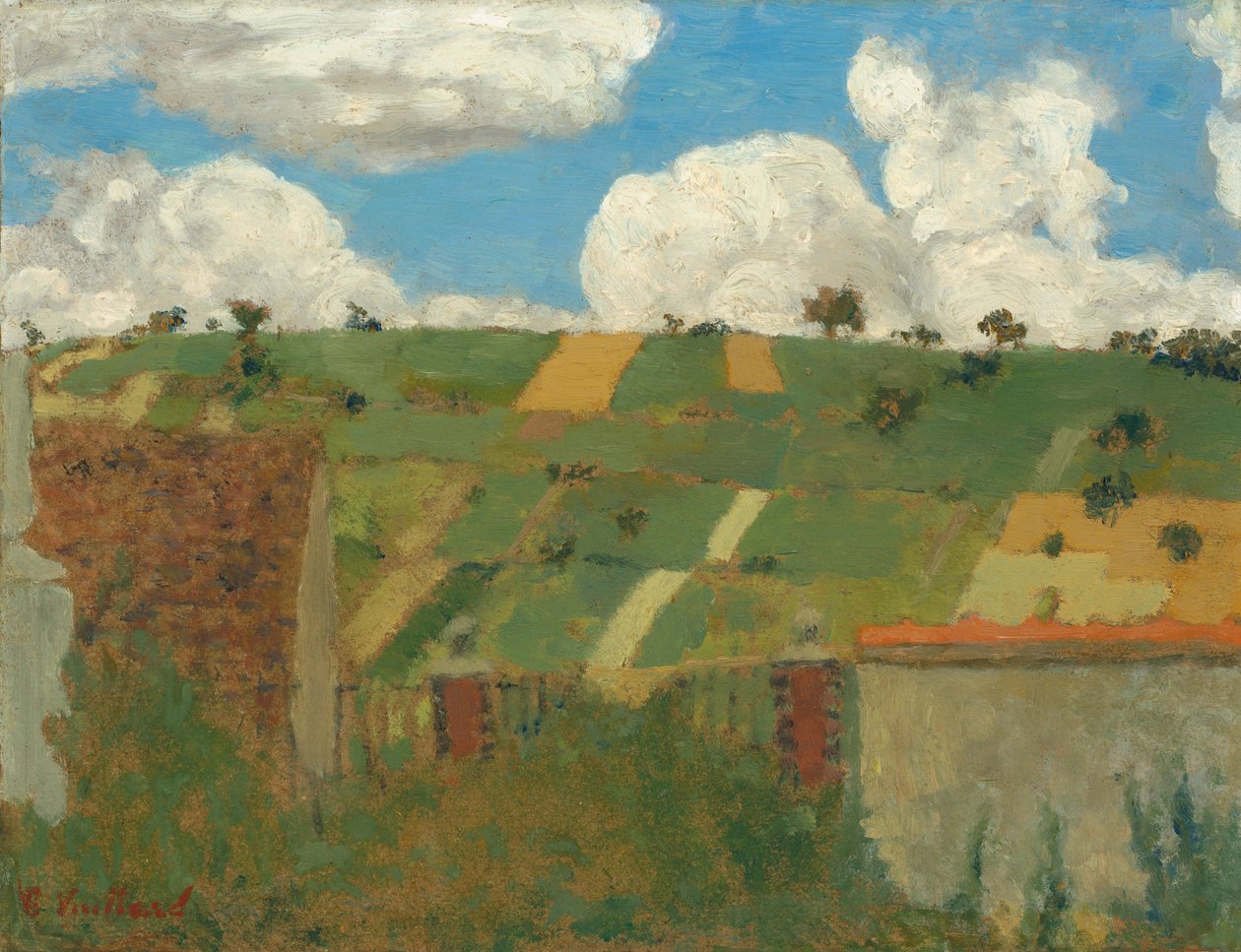 Ile-de-France manzarası by Edouard Vuillard