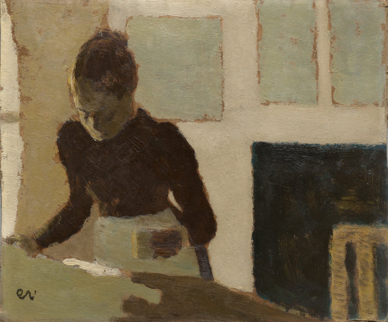 çamaşırhane by Edouard Vuillard