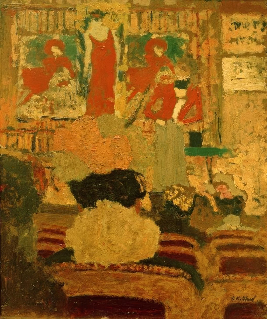illüzyonist numarası by Edouard Vuillard
