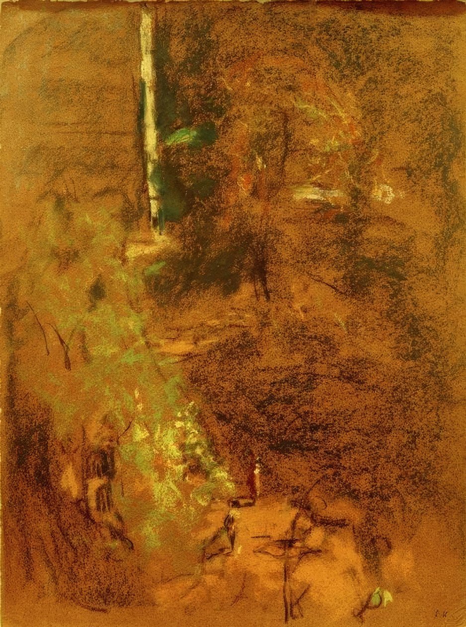 Sabah sisinde Vintimille meydanı by Edouard Vuillard