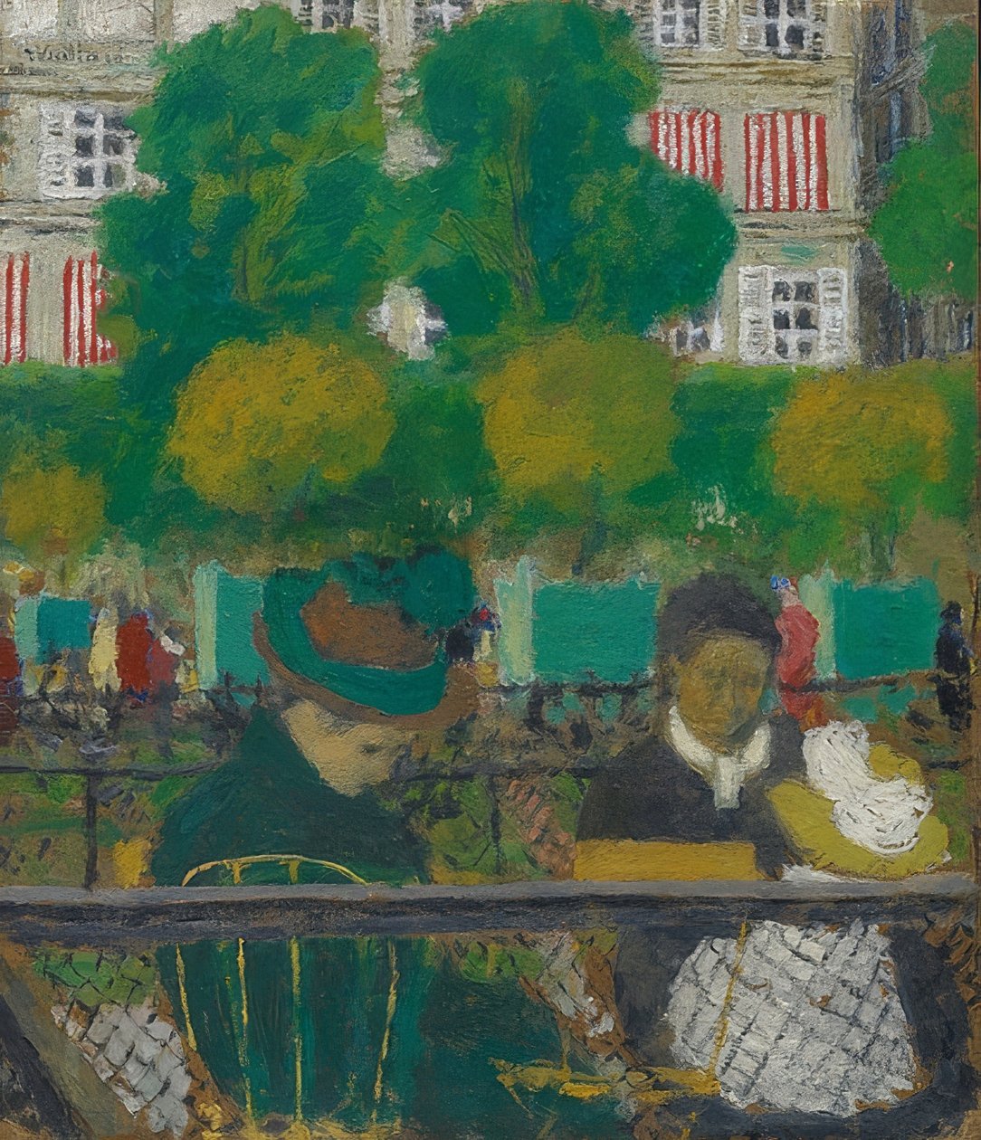 Tuileries. 1897? 1900 by Edouard Vuillard