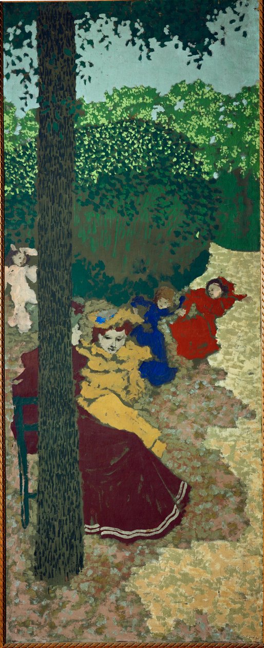 Oynayan küçük kızlar; Vuillard