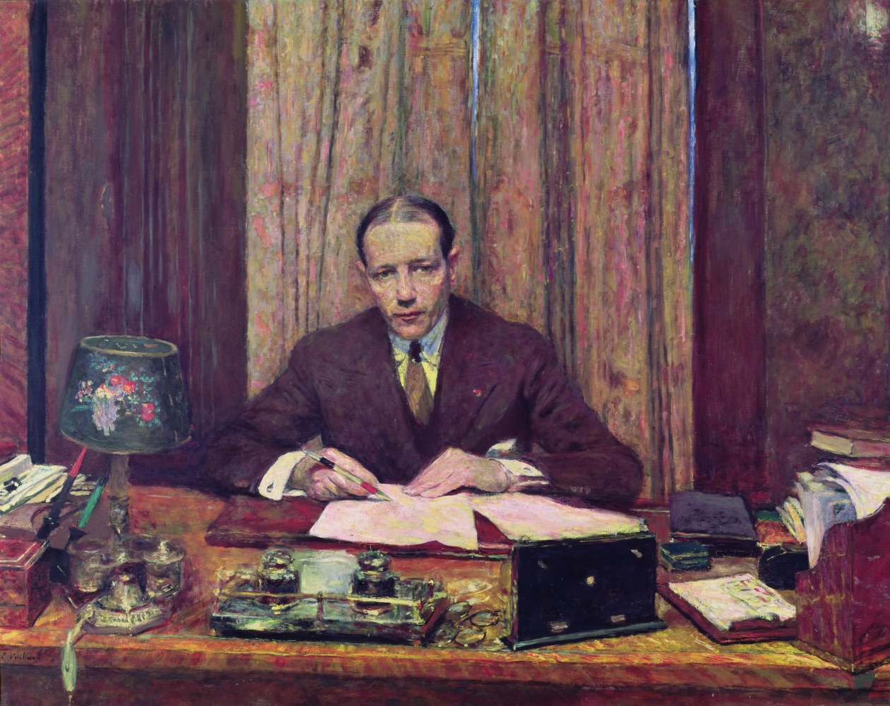 ಲೂಸಿನ್ ರೋಸೆಂಗಾರ್ಟ್ (1881-1976) ಸಿ.1925 ಟರ್ಕ್ by Edouard Vuillard