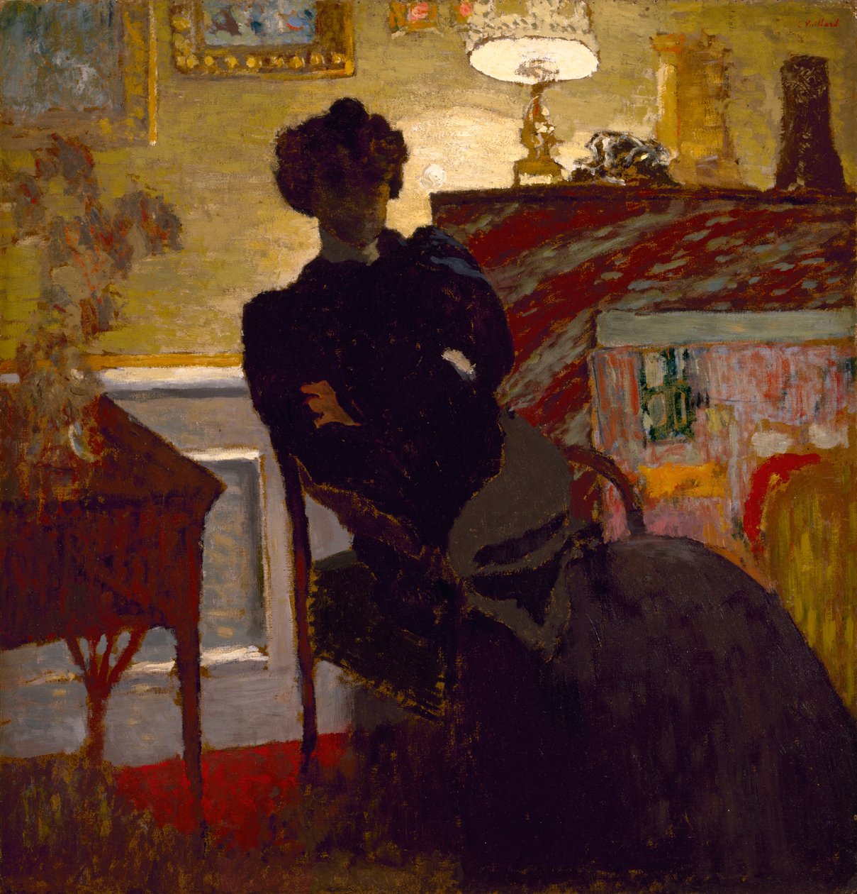 Madam Hessel Evde, 1908 dolayları by Edouard Vuillard