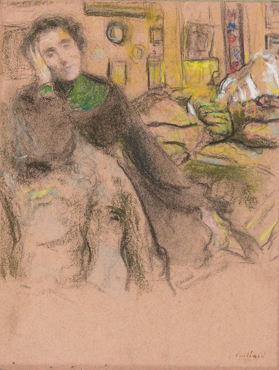 Madam Juliette Weil, çalışma III, 1927-1928 by Edouard Vuillard