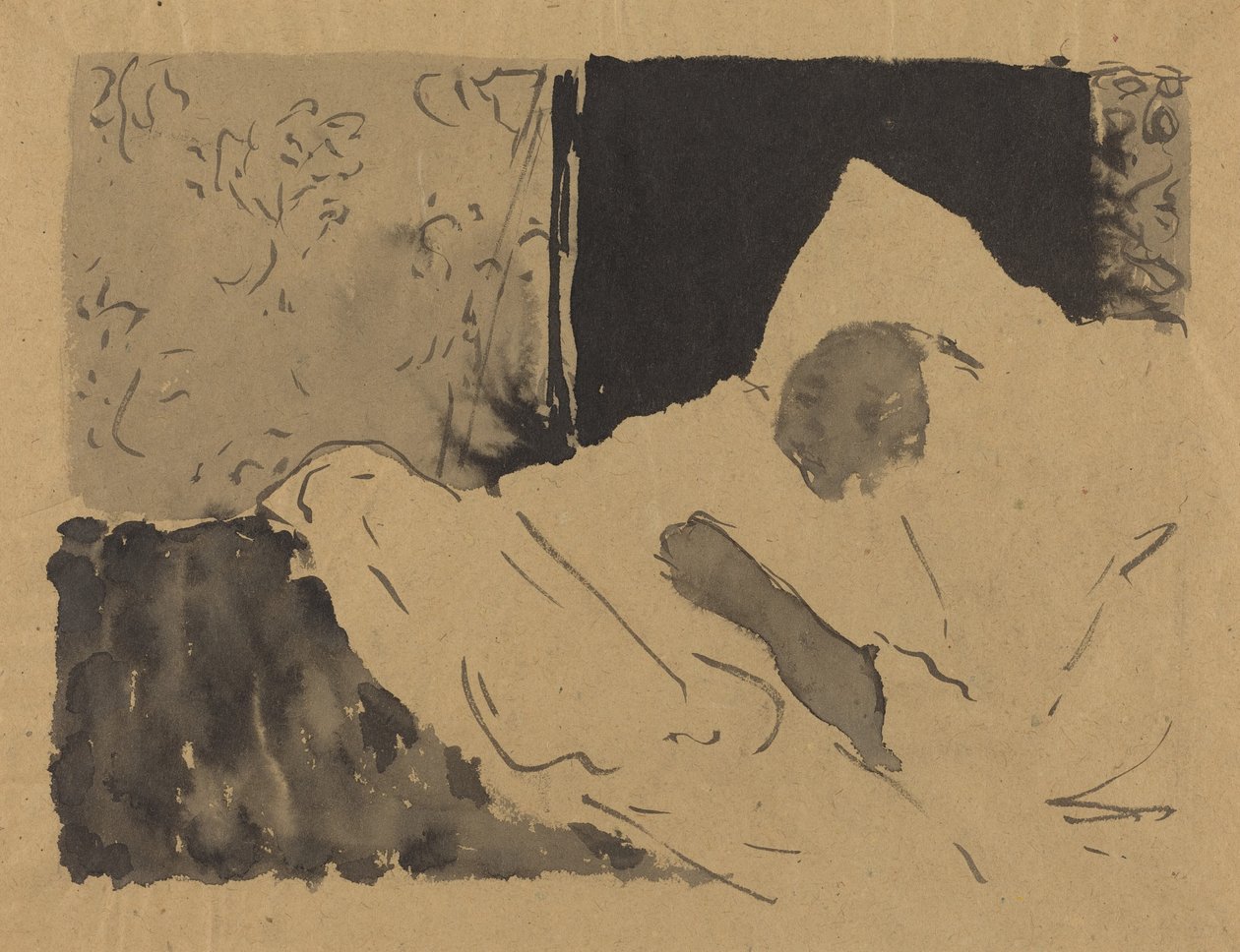 Madam V. Uyuyor by Edouard Vuillard