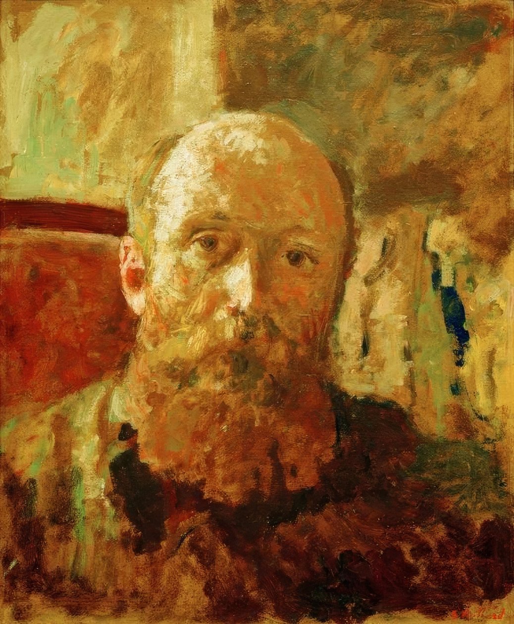 kendi portre by Edouard Vuillard
