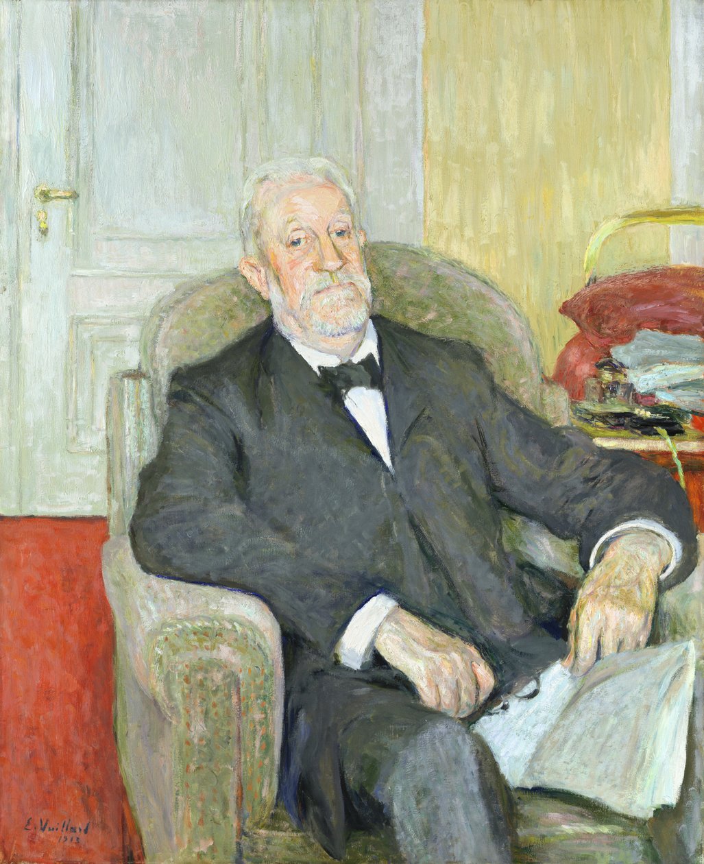 Senatör Eduard Wilhelm Ludwig Heinrich Roscher (1838-1929) 1913 by Edouard Vuillard