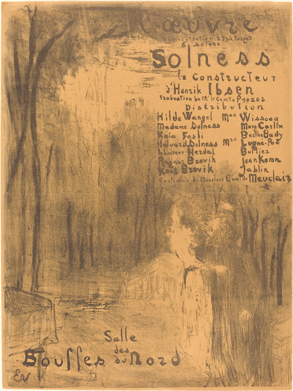 inşaatçı Solness by Edouard Vuillard
