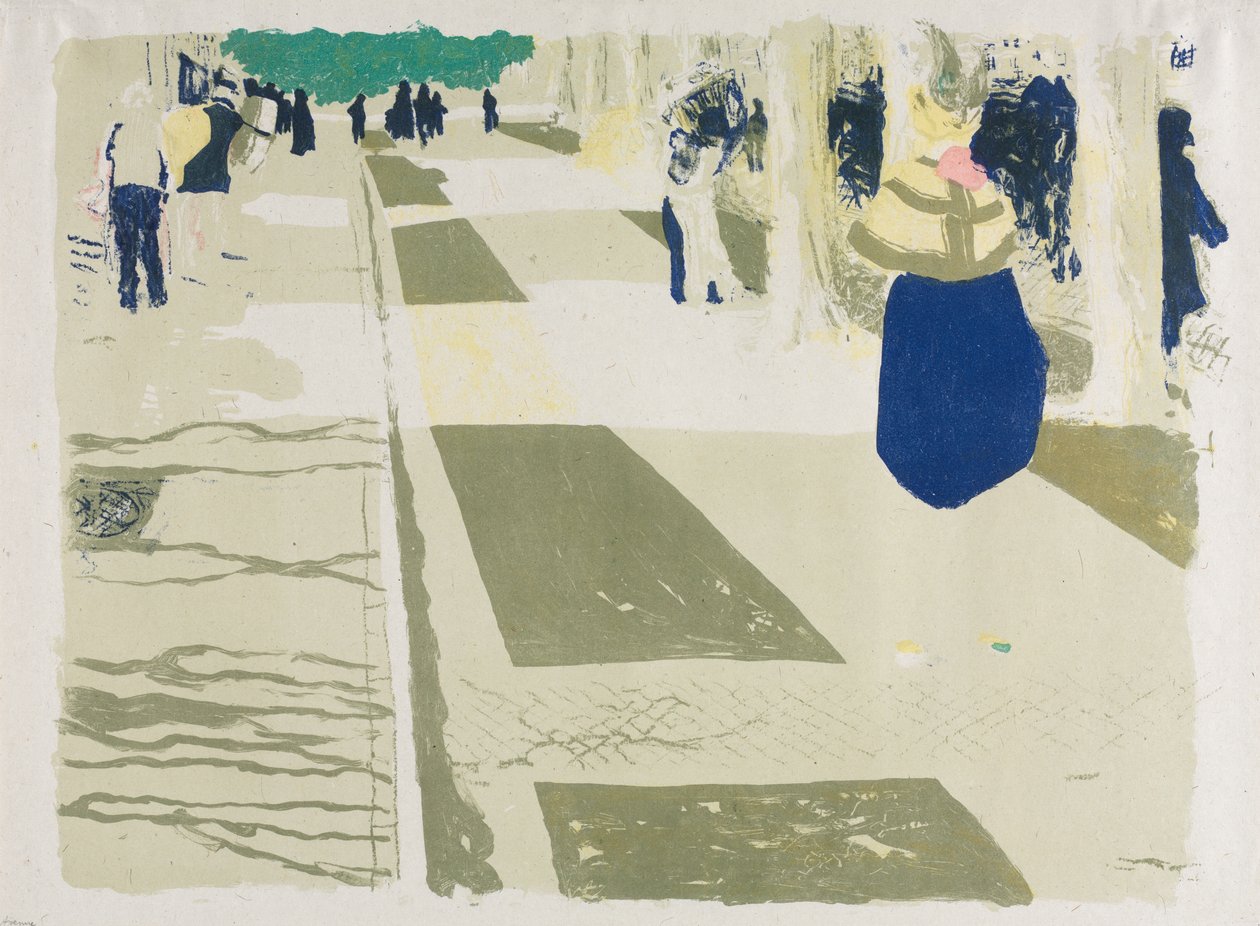 cadde by Edouard Vuillard