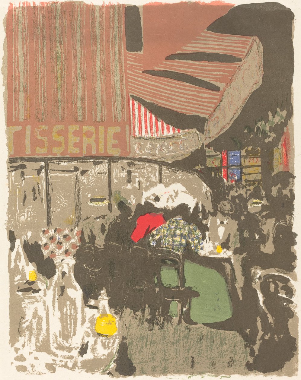 Bakery La pastanesi, 1899. by Edouard Vuillard