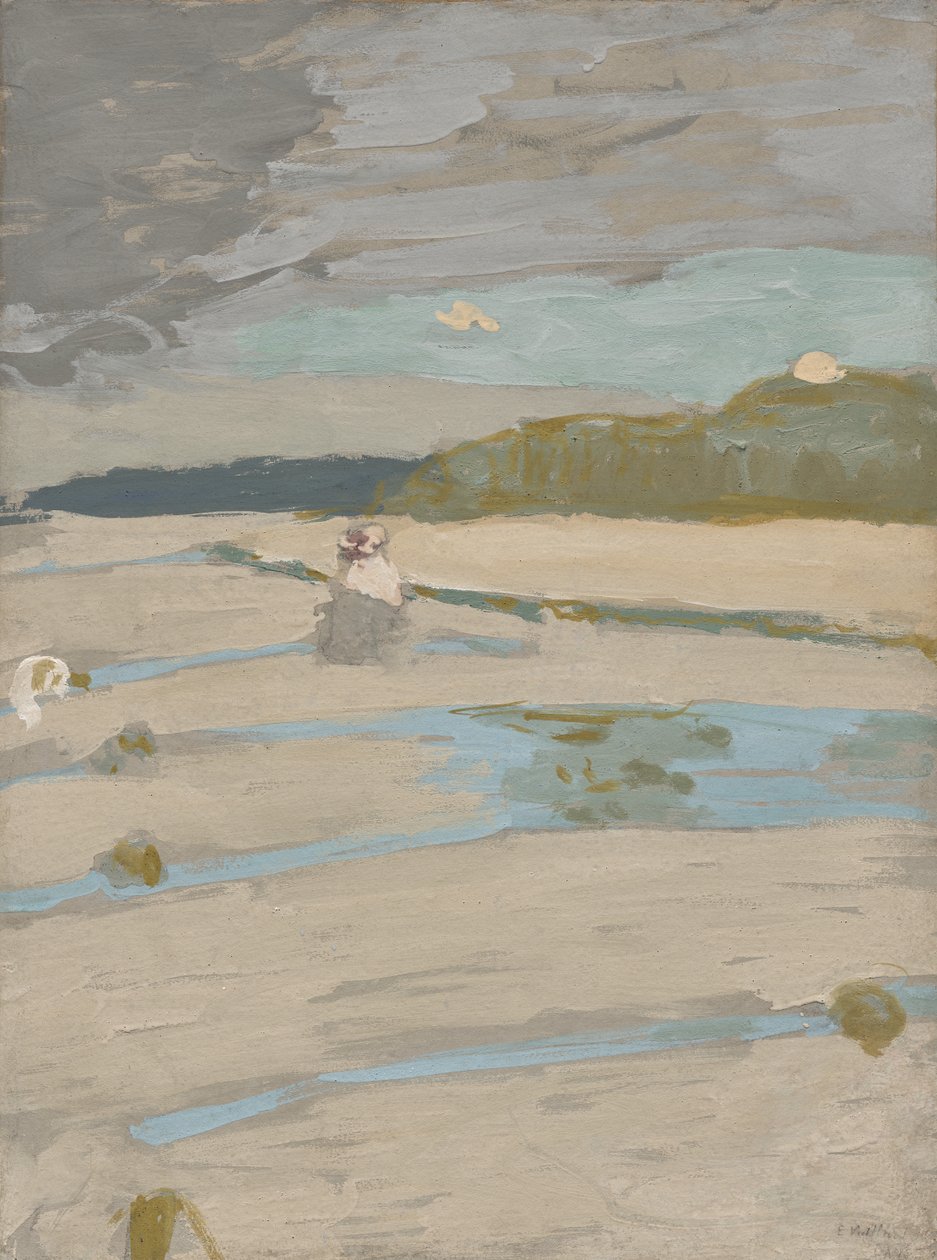 Saint-Jacut'taki Plaj by Edouard Vuillard