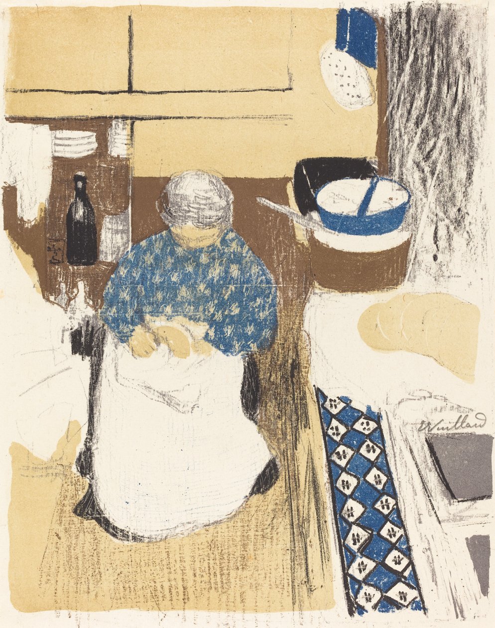 Aşçı by Edouard Vuillard