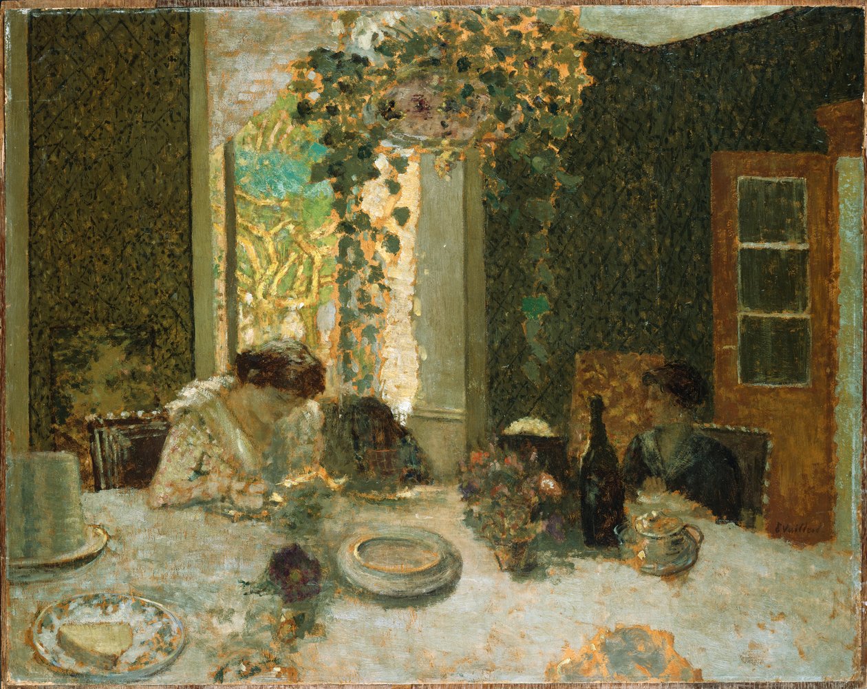 Yemek Odası, c.1900 by Edouard Vuillard