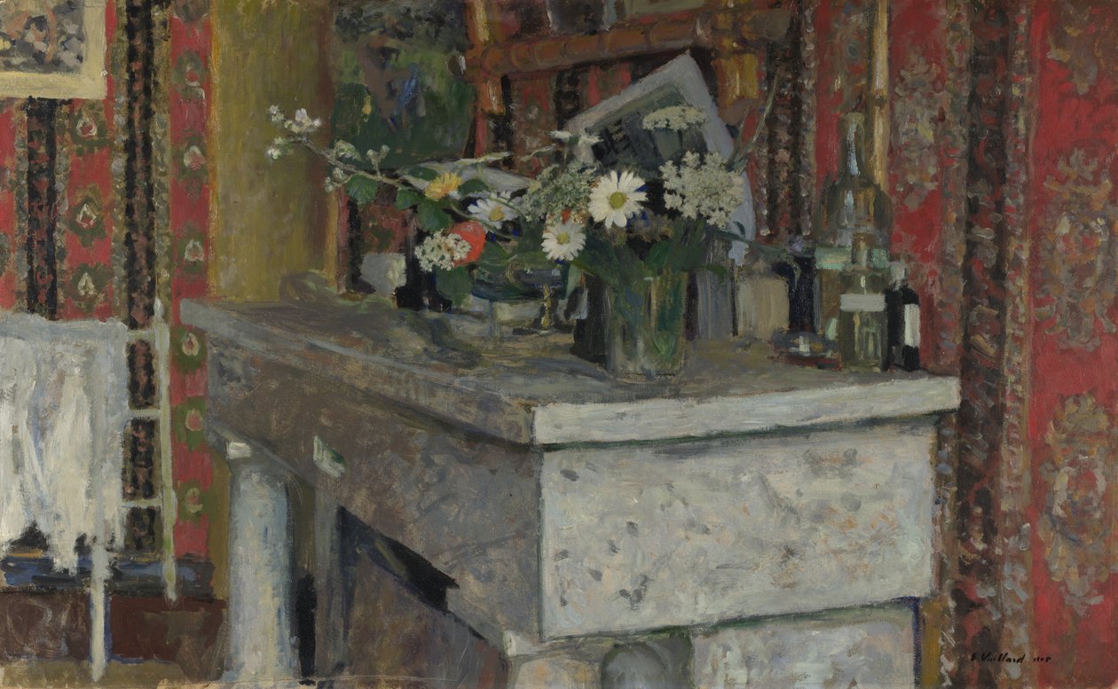 Şömine Şömine, 1905 by Edouard Vuillard