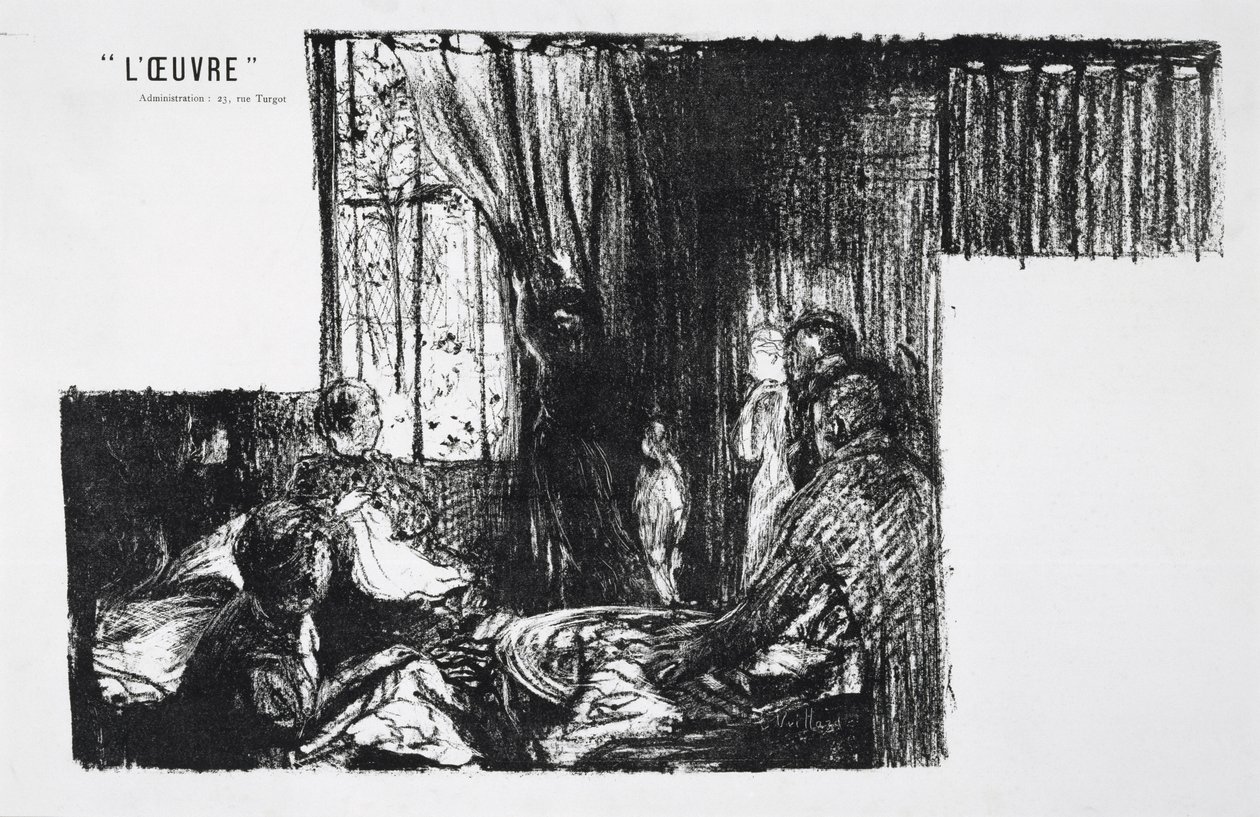 Toplumun Sütunları, 1896 by Edouard Vuillard