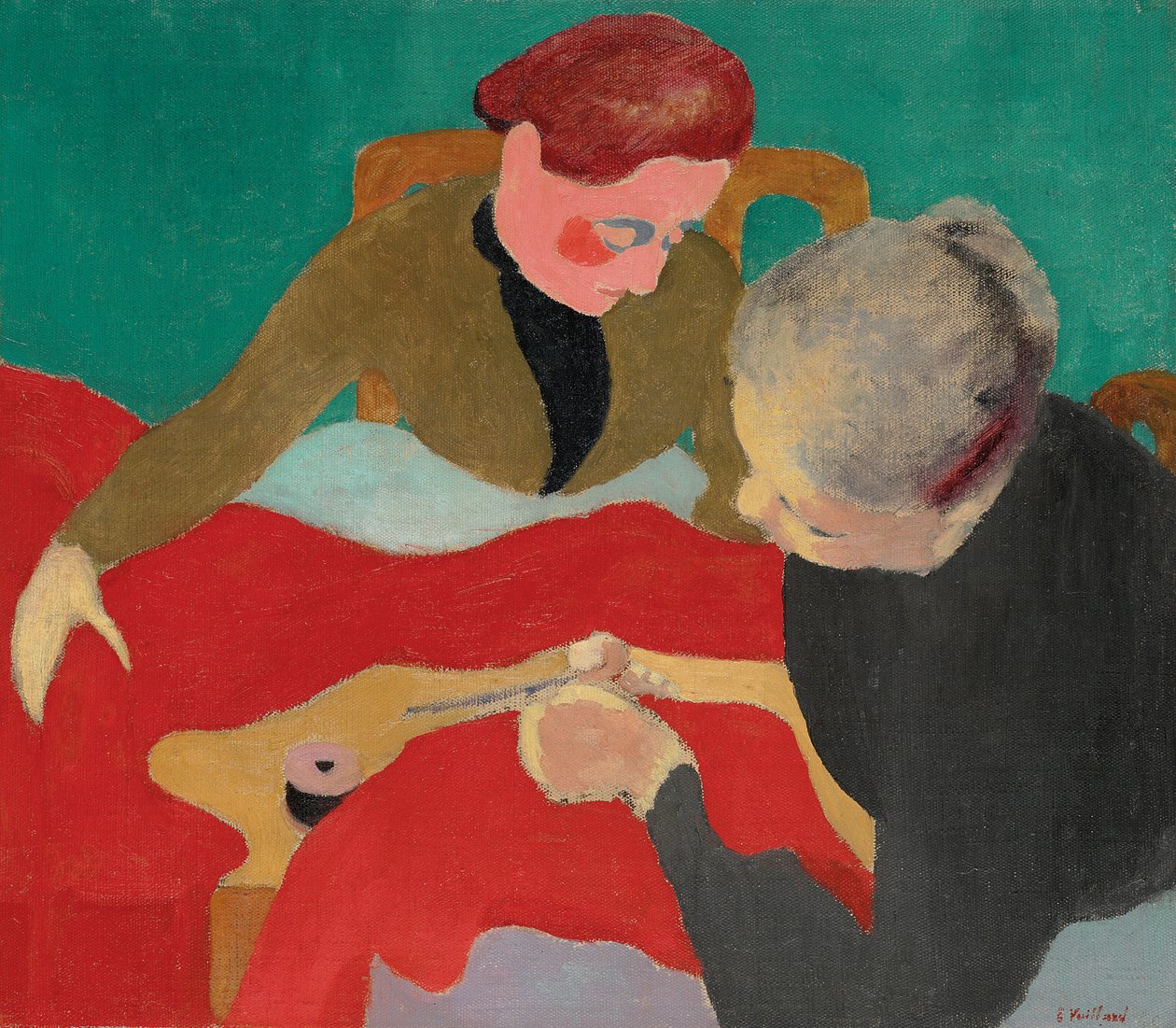 Terziler; Kuryeler, 1890 by Edouard Vuillard