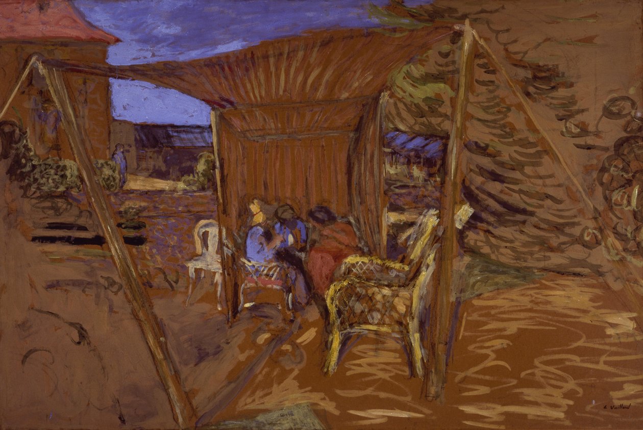 Çadır, 1908 by Edouard Vuillard