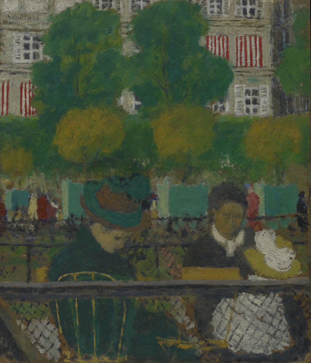 Tuileries Bahçeleri, Paris by Edouard Vuillard