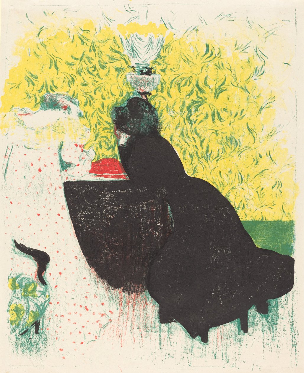 İki Kayınvalide by Edouard Vuillard