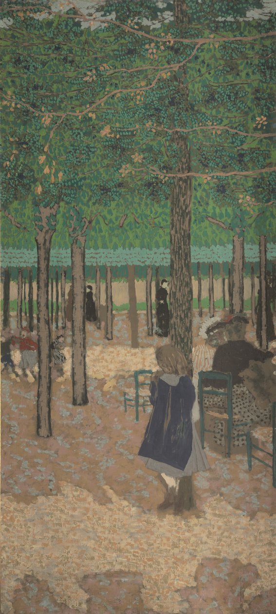 Ağaçların Altında, 1894 by Edouard Vuillard