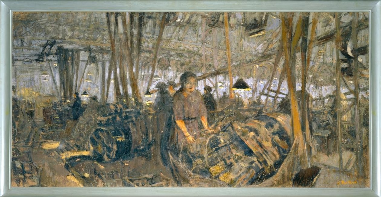 Lyon silah fabrikası: kuleler by Edouard Vuillard