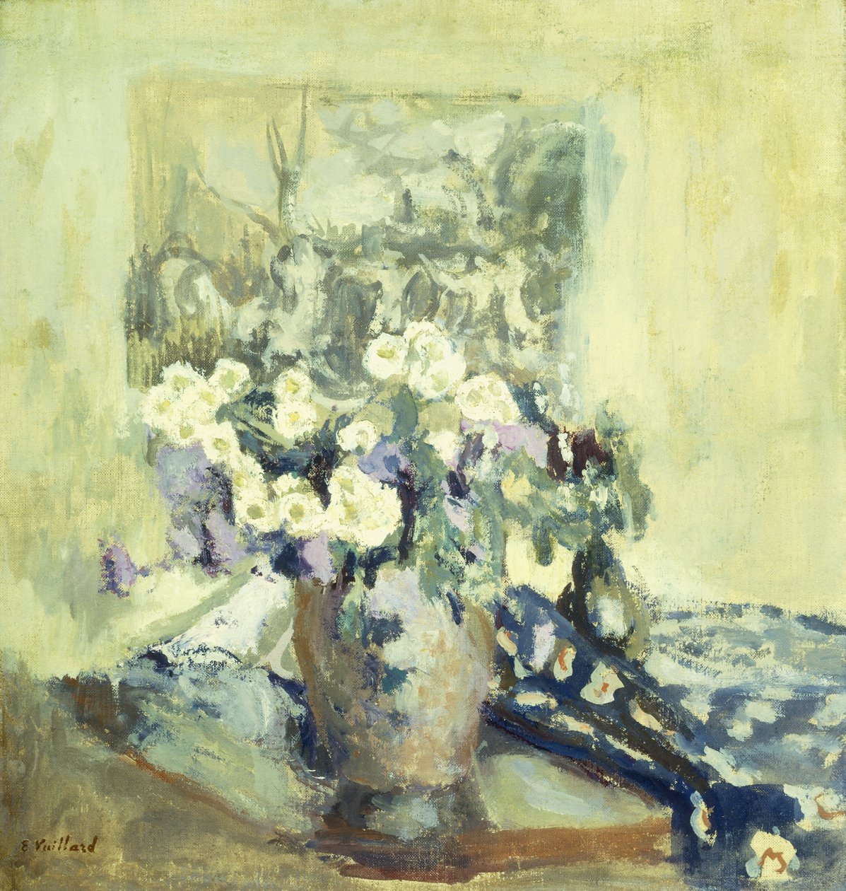 Çiçek Vazosu, 1906 by Edouard Vuillard