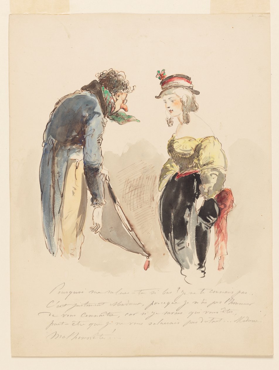 Maskeli Baloda Selamlaşma by Edouard de Beaumont