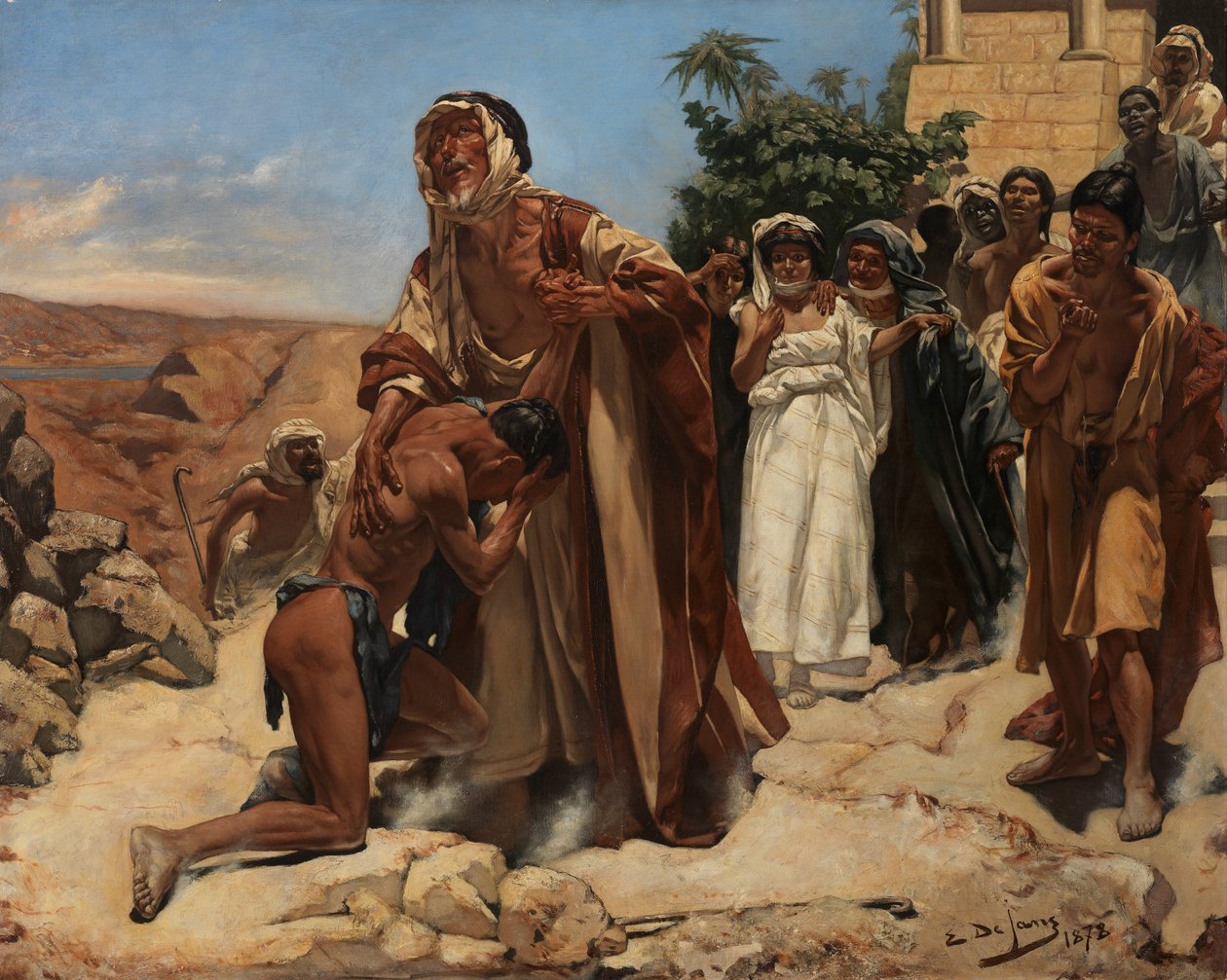 Kayıp Oğlun Dönüşü by Edouard de Jans