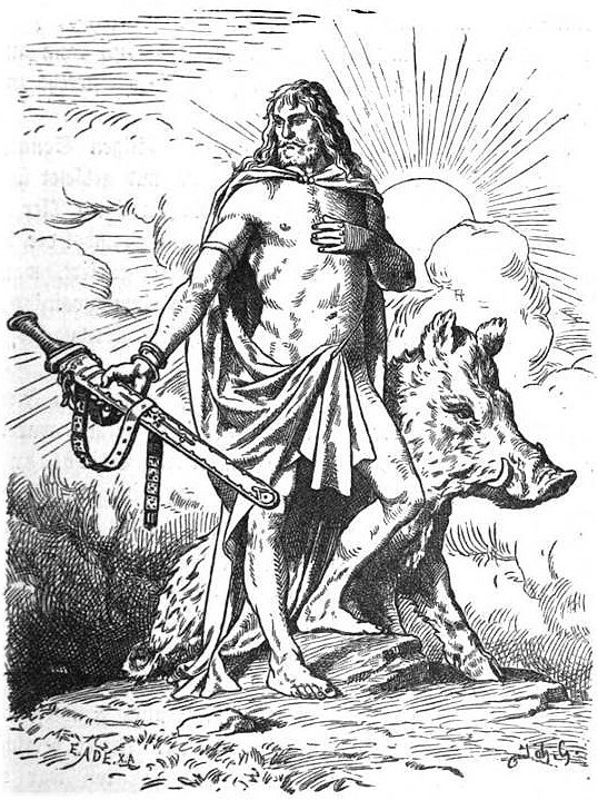 freyr by Eduard Ade