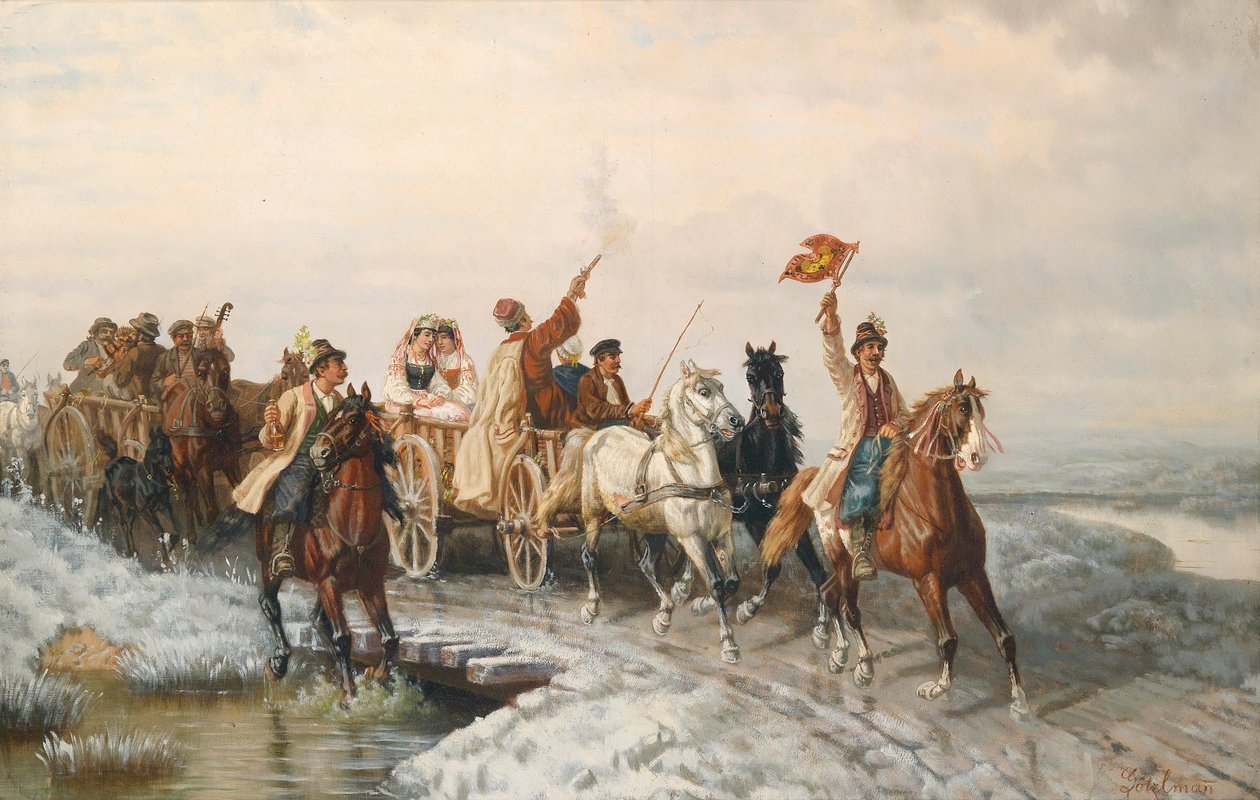 gelin alayı by Eduard Götzelmann