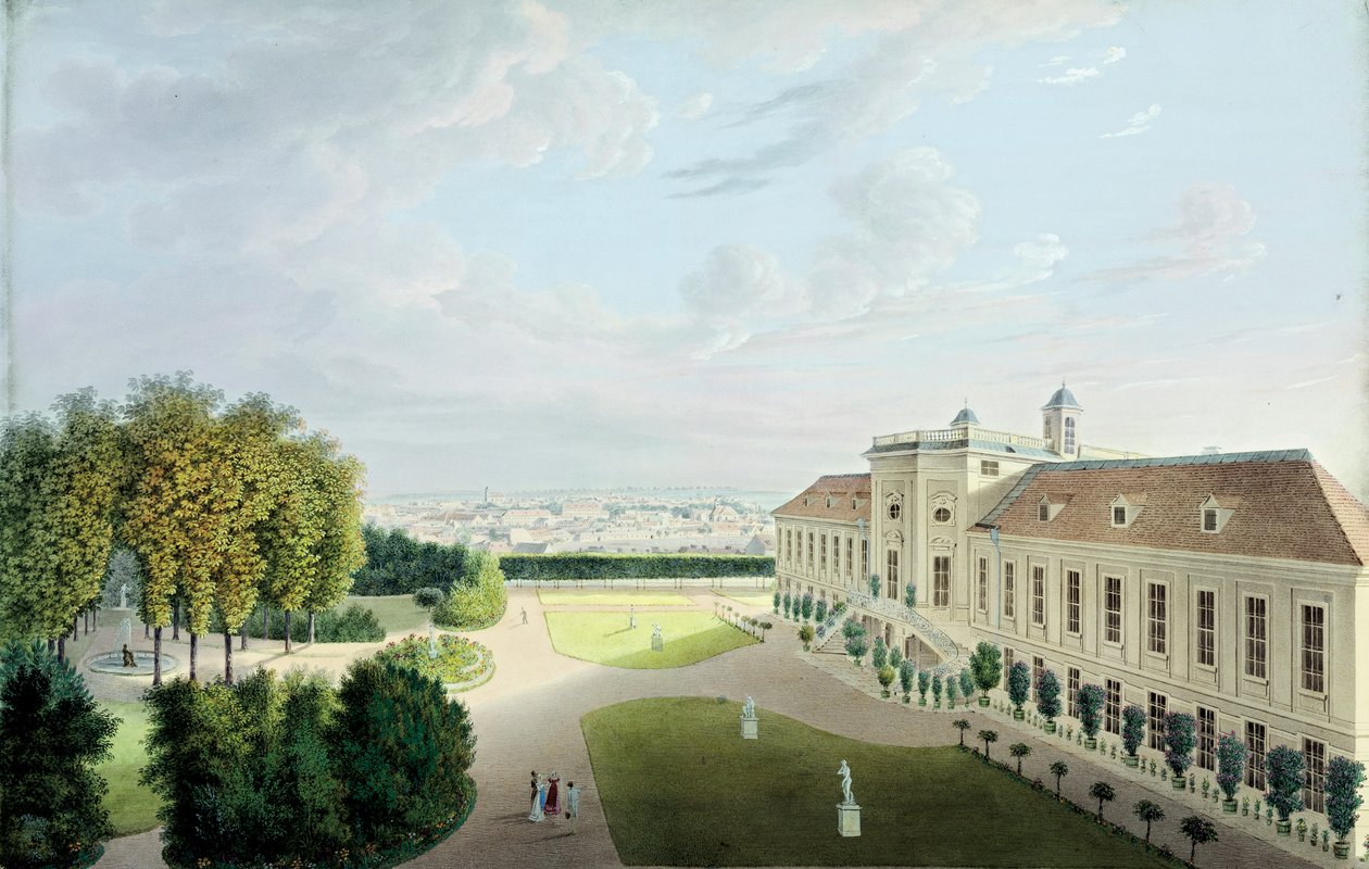Palais Esterházy, Viyana-Mariahilf by Eduard Gurk
